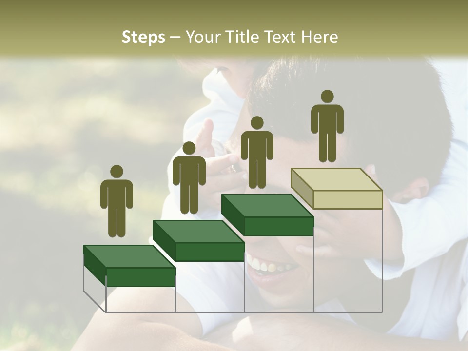 Pretty Playful Girl PowerPoint Template