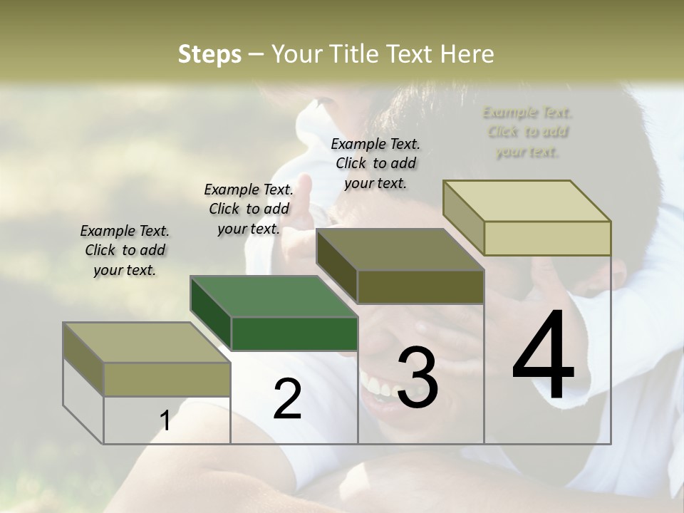 Pretty Playful Girl PowerPoint Template