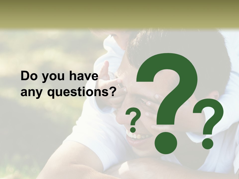 Pretty Playful Girl PowerPoint Template