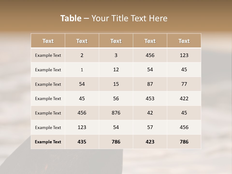Detail Carnivore Zoo PowerPoint Template