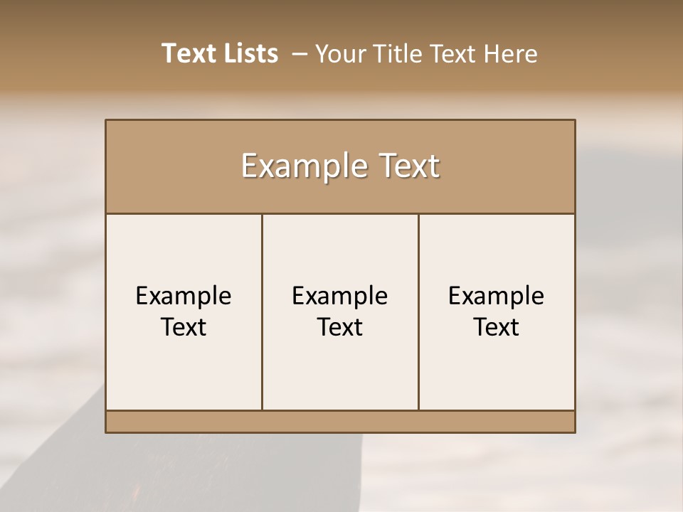 Detail Carnivore Zoo PowerPoint Template