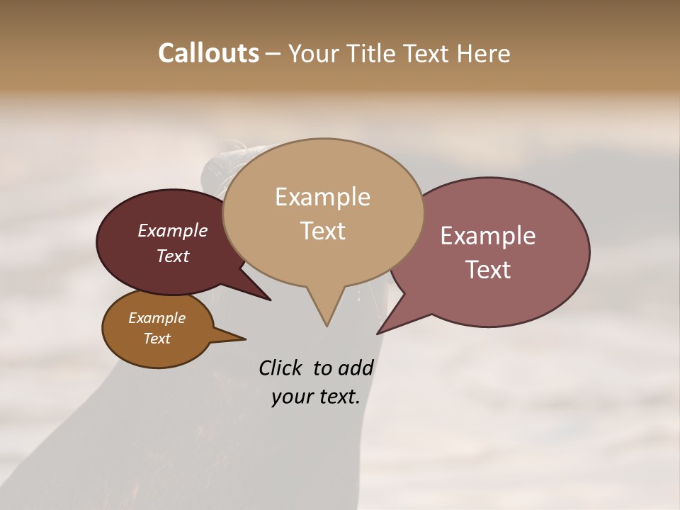 Detail Carnivore Zoo PowerPoint Template