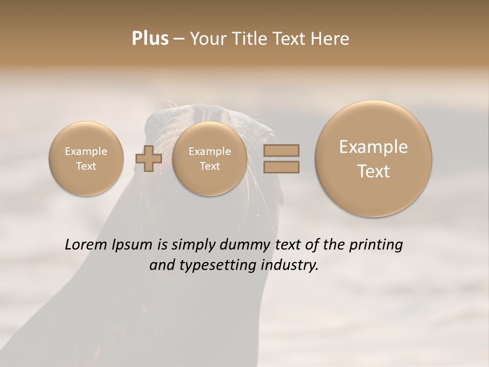 Detail Carnivore Zoo PowerPoint Template