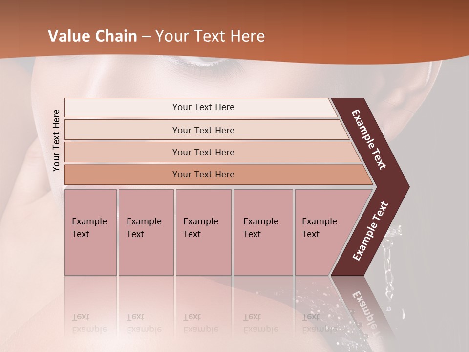 A Beautiful Woman In A Black Dress Posing For A Picture PowerPoint Template