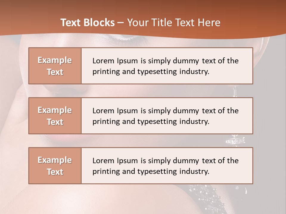 A Beautiful Woman In A Black Dress Posing For A Picture PowerPoint Template