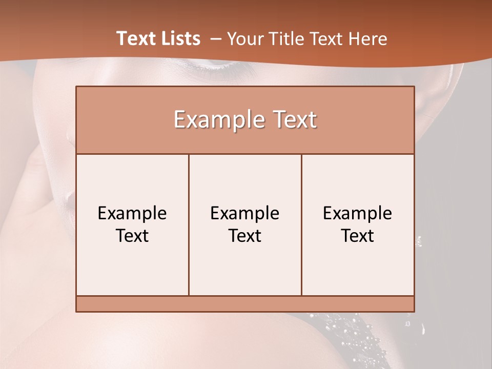 A Beautiful Woman In A Black Dress Posing For A Picture PowerPoint Template
