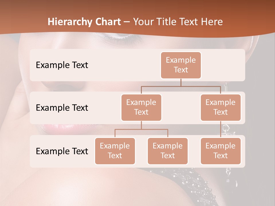 A Beautiful Woman In A Black Dress Posing For A Picture PowerPoint Template