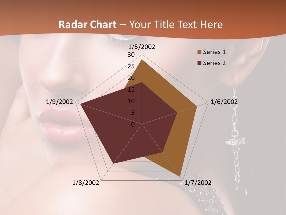 A Beautiful Woman In A Black Dress Posing For A Picture PowerPoint Template