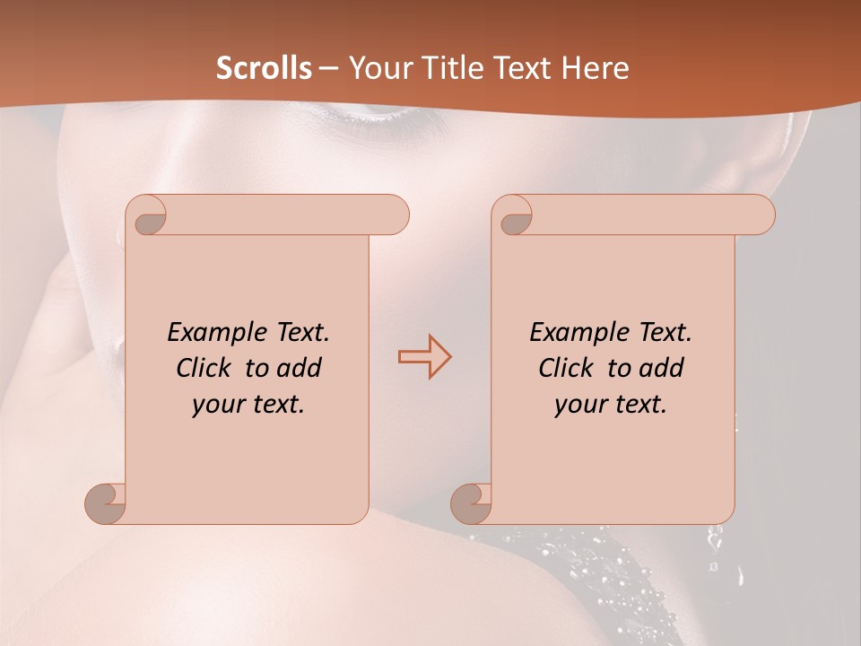A Beautiful Woman In A Black Dress Posing For A Picture PowerPoint Template