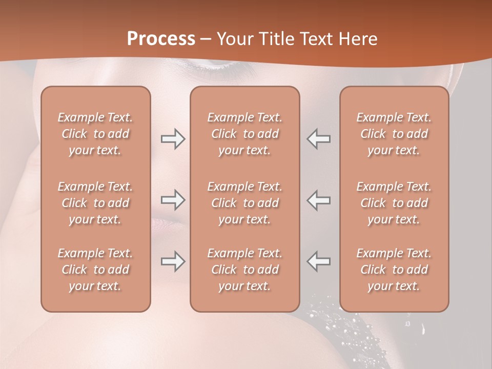A Beautiful Woman In A Black Dress Posing For A Picture PowerPoint Template