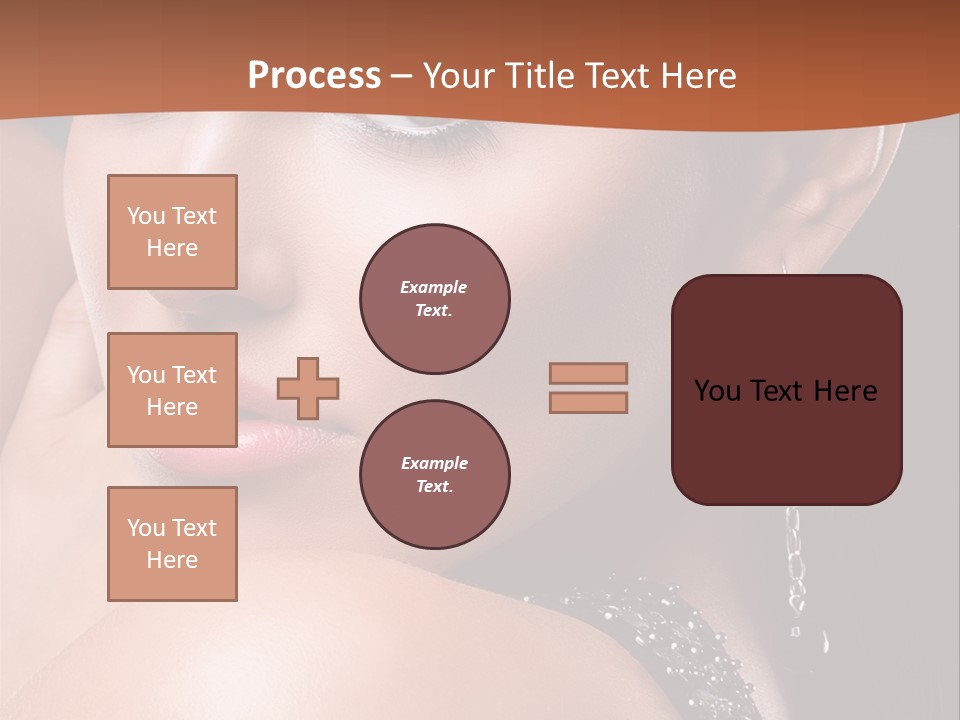 A Beautiful Woman In A Black Dress Posing For A Picture PowerPoint Template