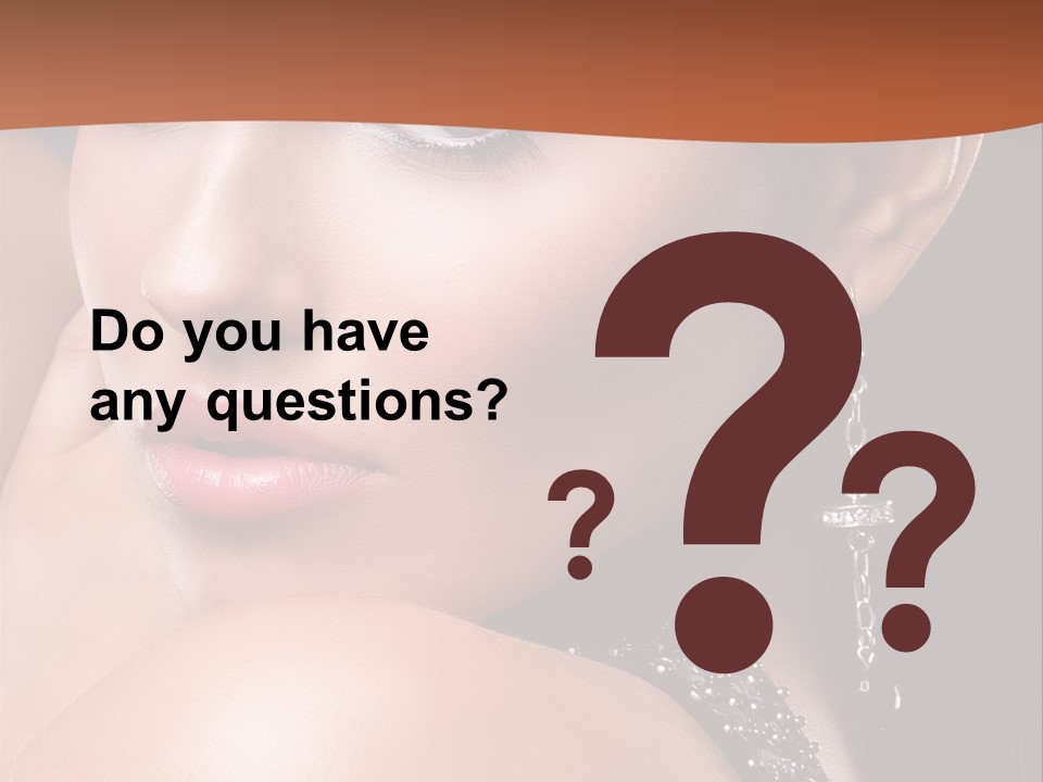 A Beautiful Woman In A Black Dress Posing For A Picture PowerPoint Template