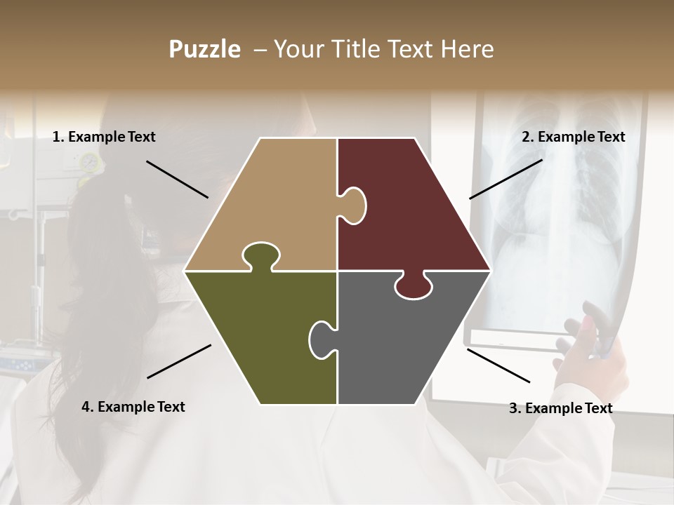 Collective Relationship Silhouette PowerPoint Template