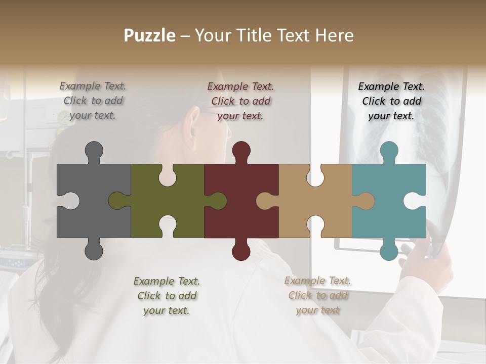 Collective Relationship Silhouette PowerPoint Template