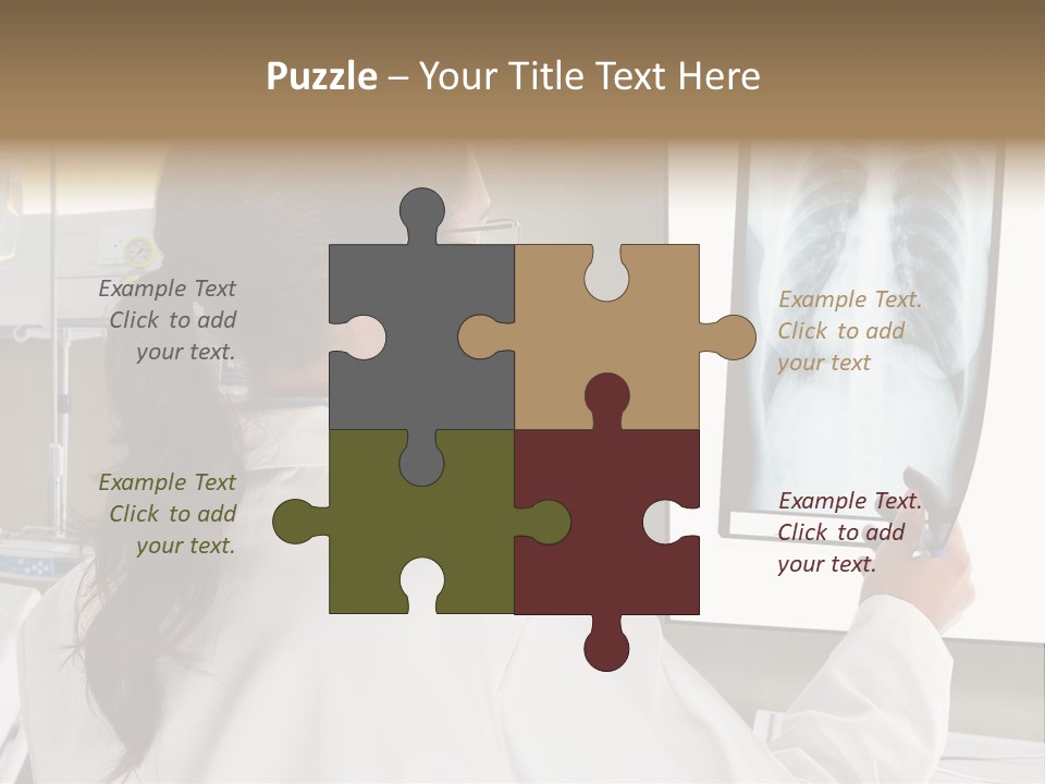 Collective Relationship Silhouette PowerPoint Template