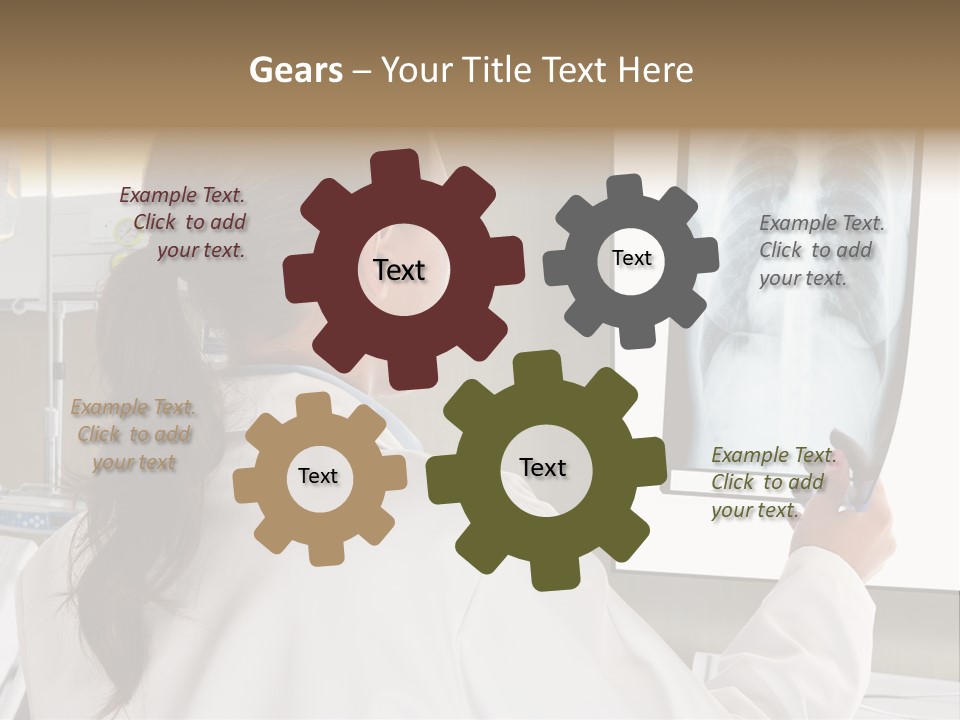 Collective Relationship Silhouette PowerPoint Template