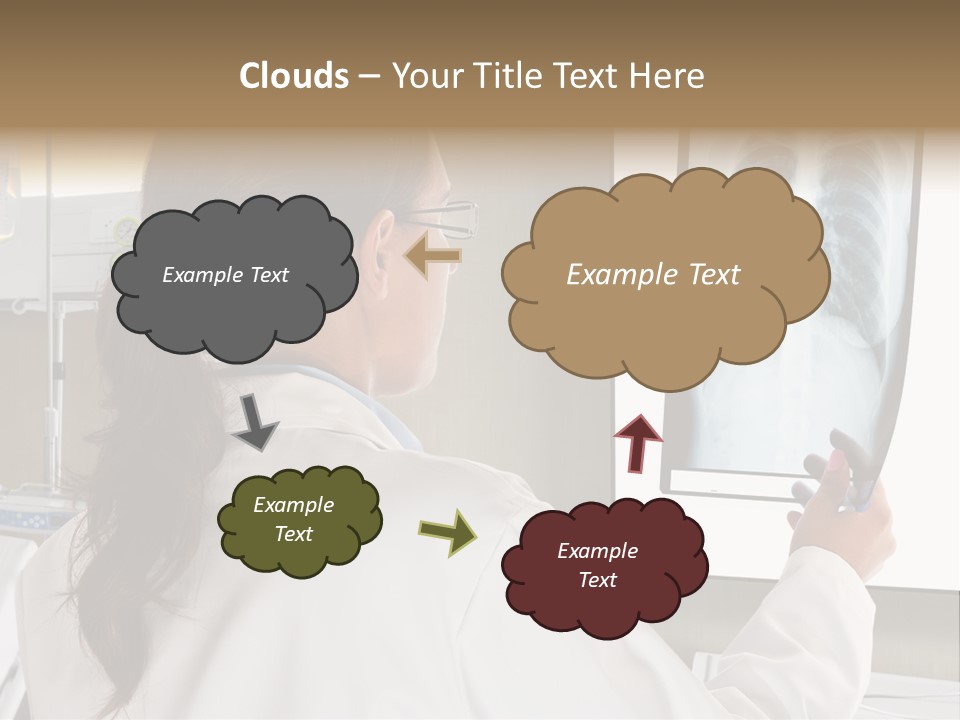 Collective Relationship Silhouette PowerPoint Template