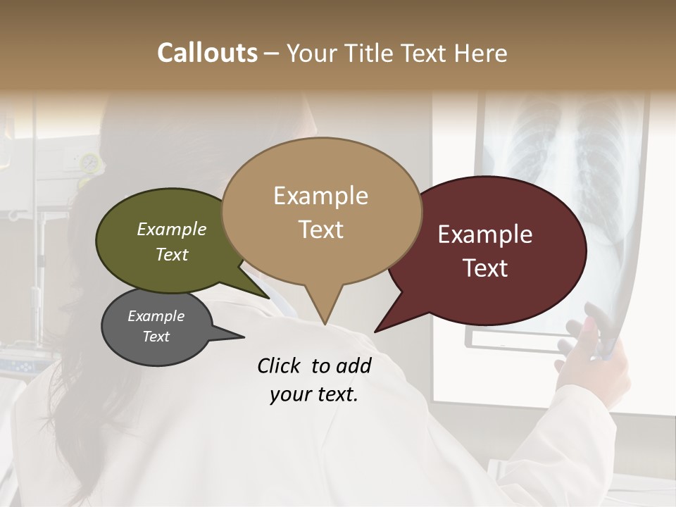 Collective Relationship Silhouette PowerPoint Template