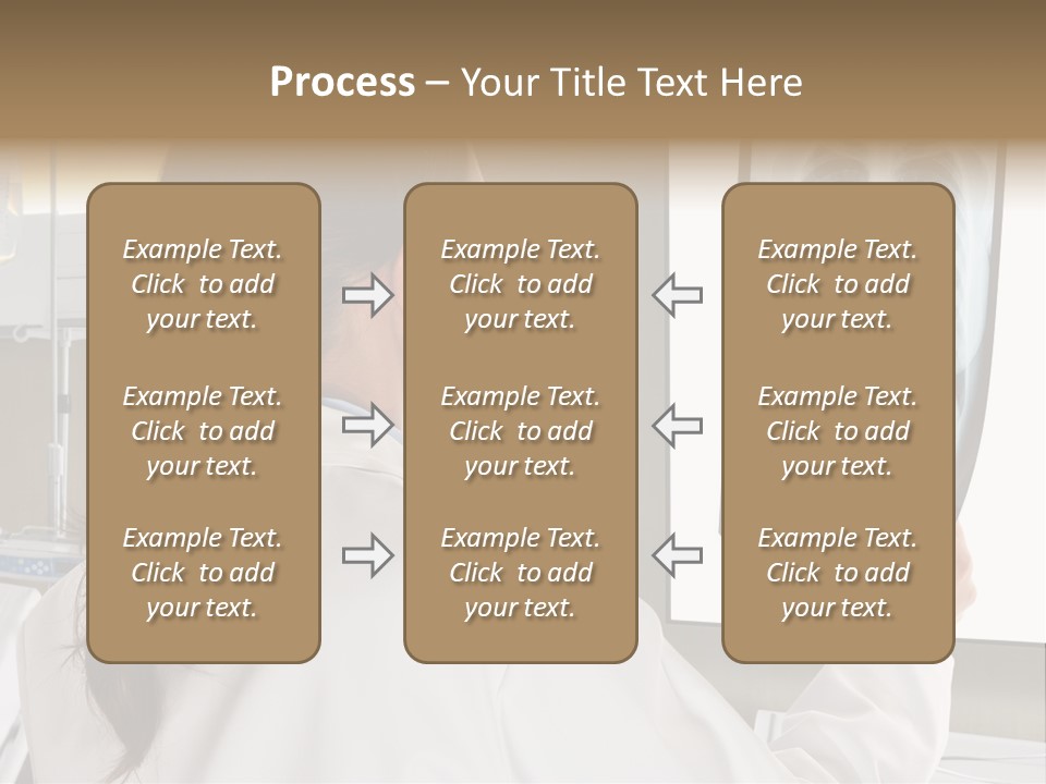 Collective Relationship Silhouette PowerPoint Template