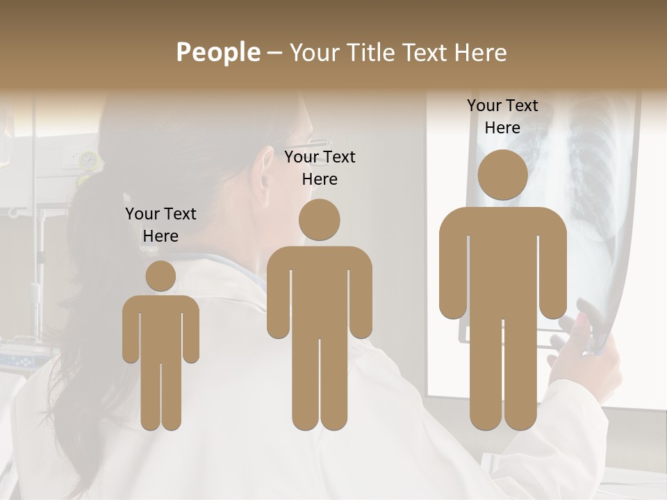 Collective Relationship Silhouette PowerPoint Template