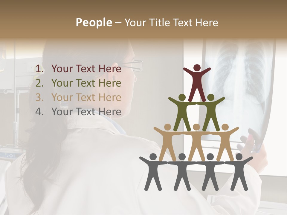 Collective Relationship Silhouette PowerPoint Template