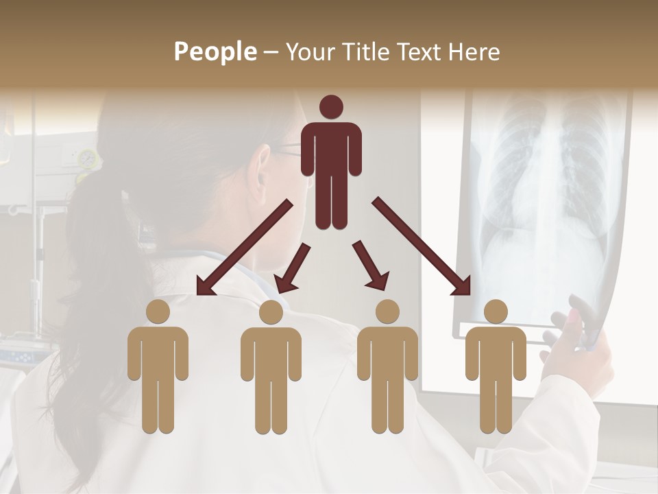 Collective Relationship Silhouette PowerPoint Template