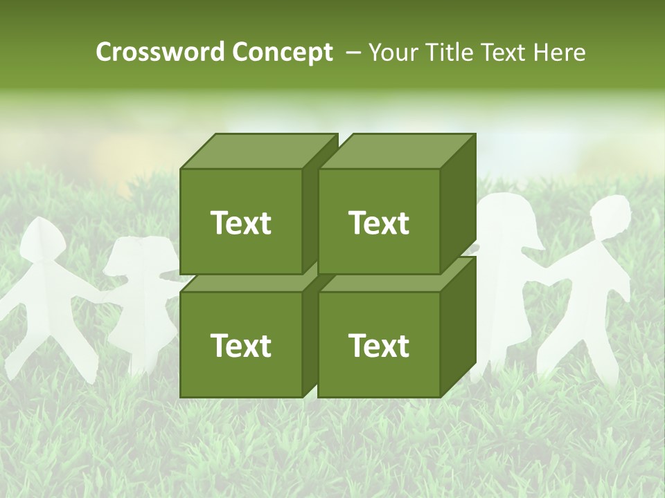 Collective Relationship Silhouette PowerPoint Template