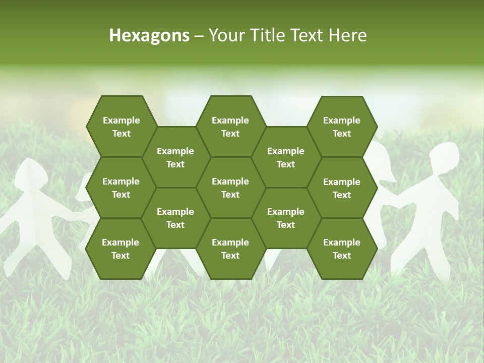 Collective Relationship Silhouette PowerPoint Template