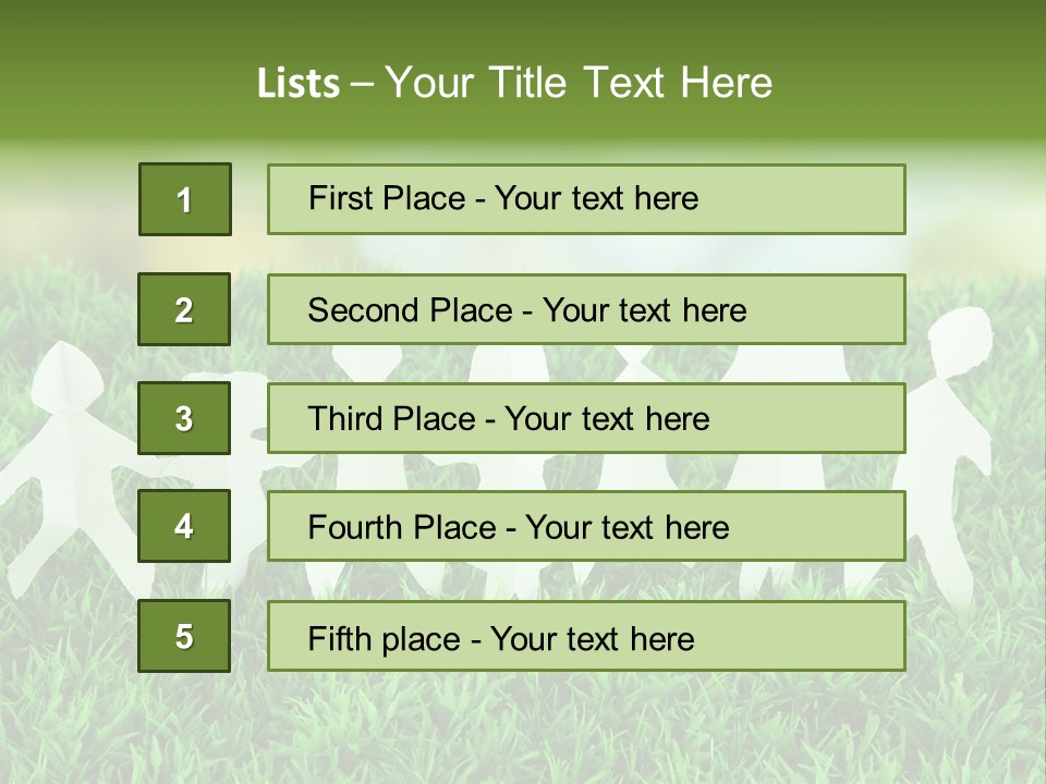 Collective Relationship Silhouette PowerPoint Template