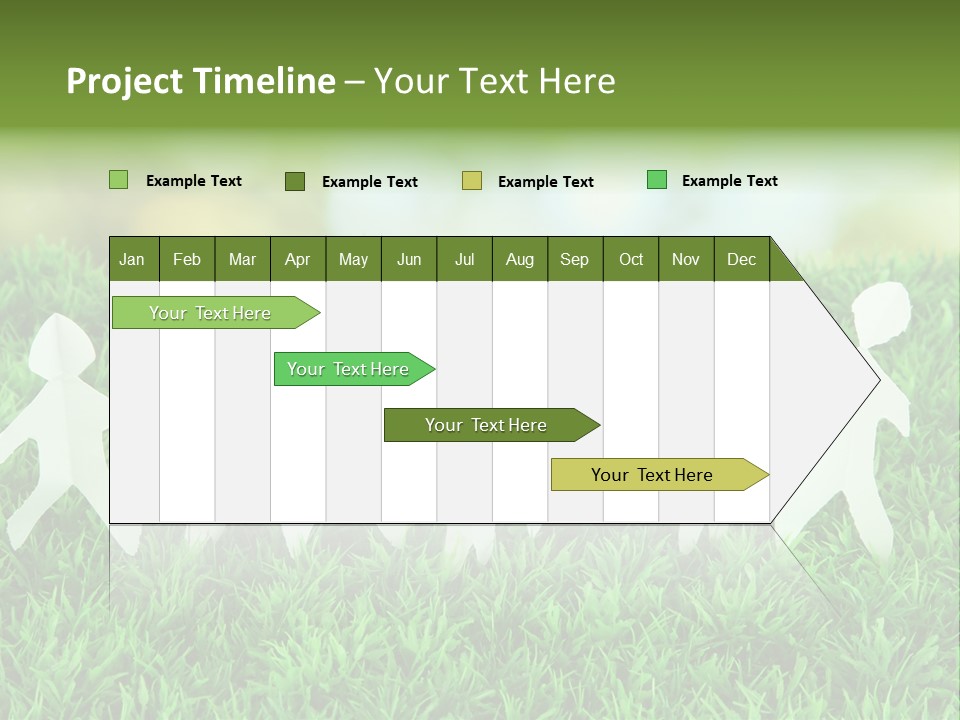 Collective Relationship Silhouette PowerPoint Template