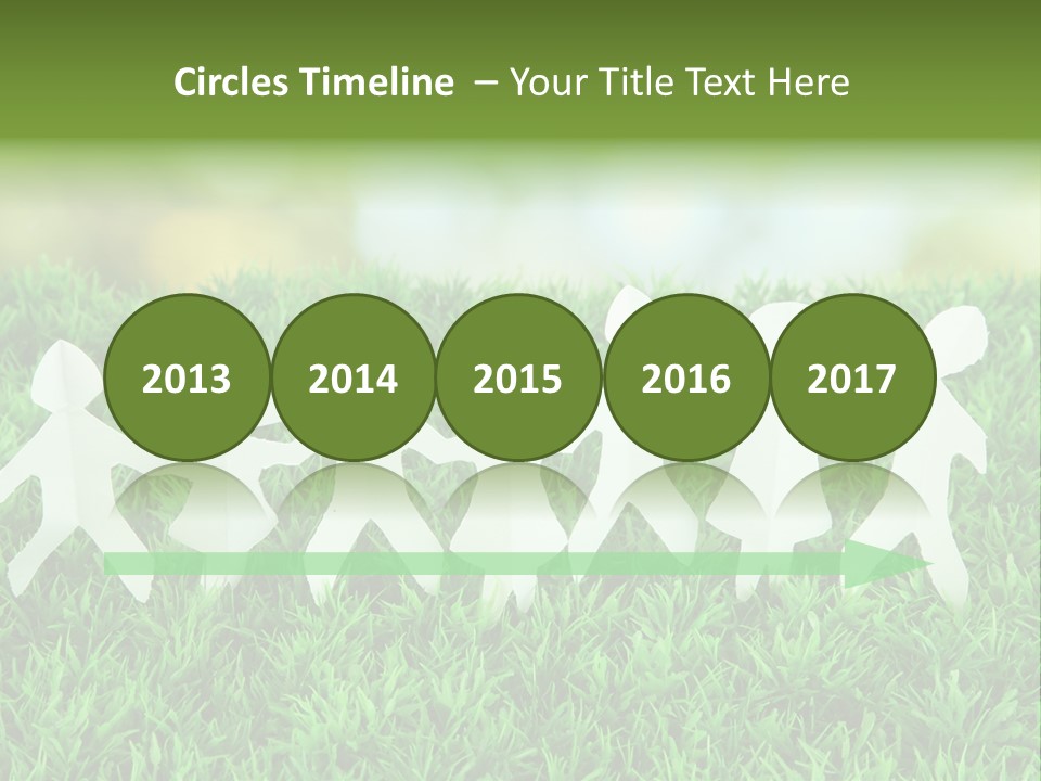 Collective Relationship Silhouette PowerPoint Template