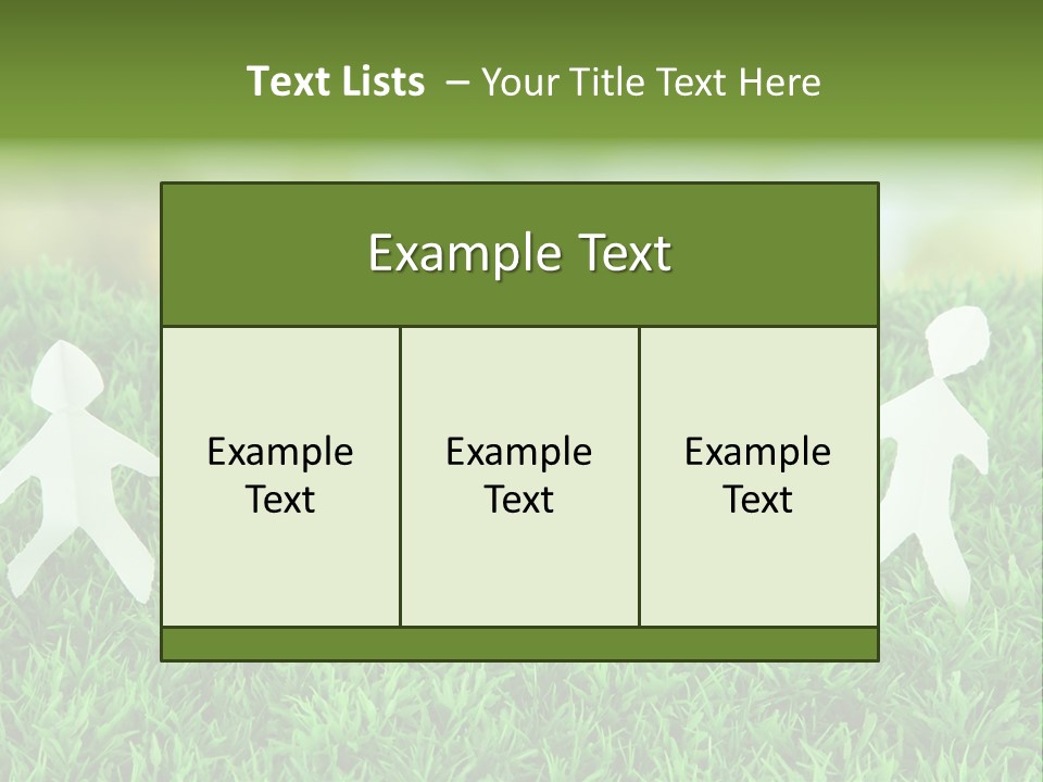 Collective Relationship Silhouette PowerPoint Template