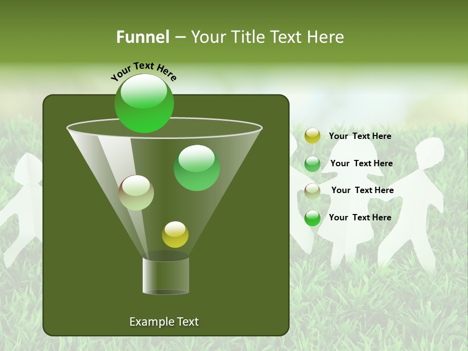 Collective Relationship Silhouette PowerPoint Template