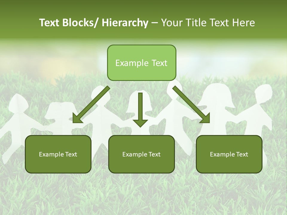 Collective Relationship Silhouette PowerPoint Template