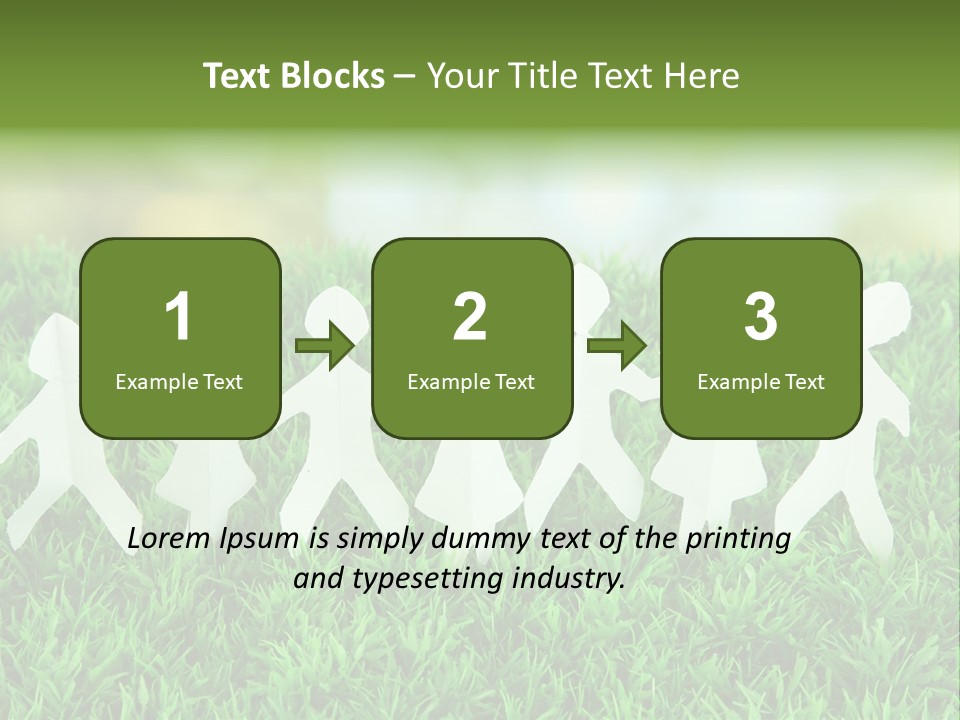 Collective Relationship Silhouette PowerPoint Template