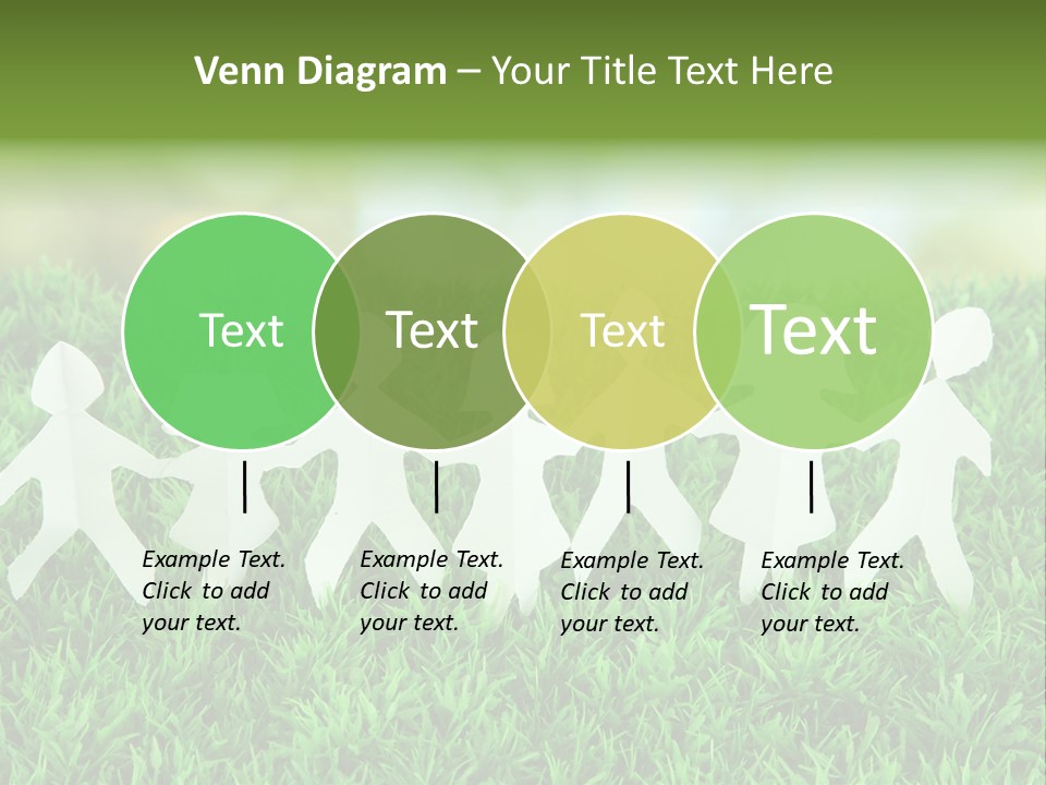 Collective Relationship Silhouette PowerPoint Template