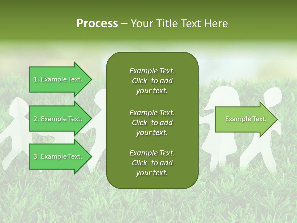 Collective Relationship Silhouette PowerPoint Template