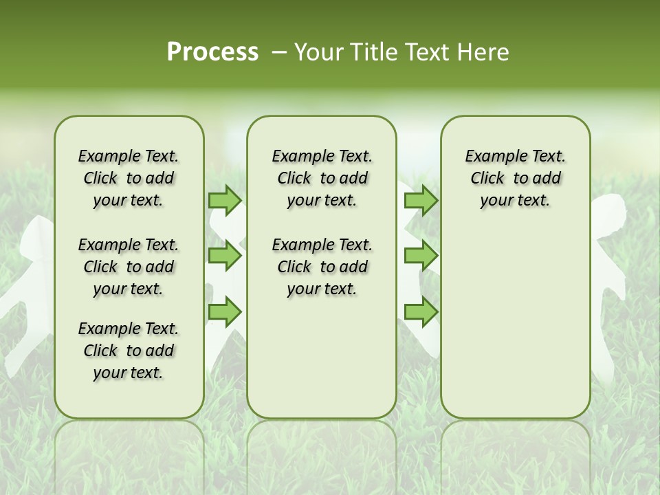Collective Relationship Silhouette PowerPoint Template