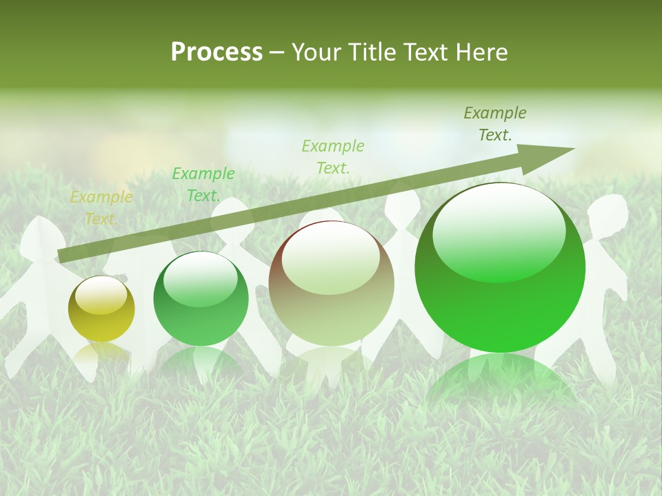 Collective Relationship Silhouette PowerPoint Template