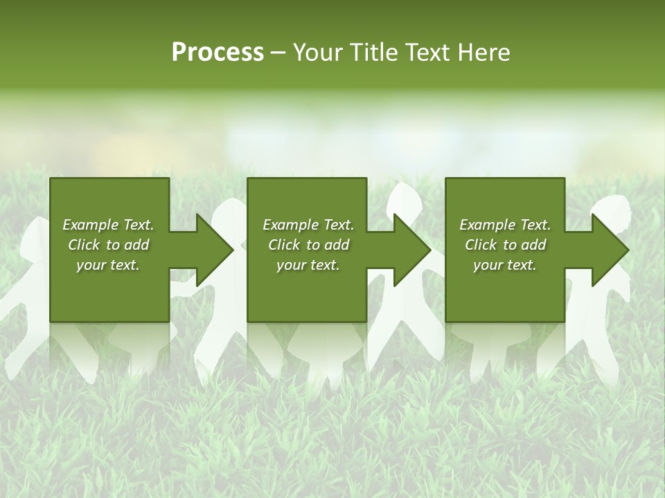 Collective Relationship Silhouette PowerPoint Template