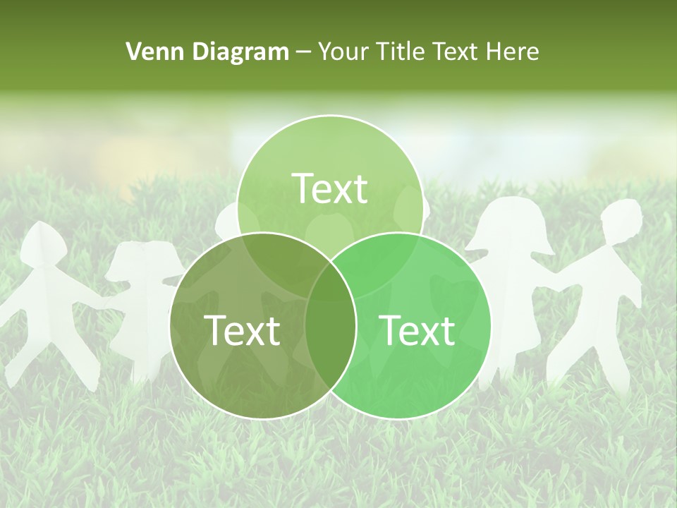 Collective Relationship Silhouette PowerPoint Template