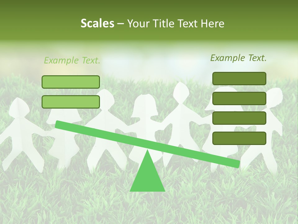 Collective Relationship Silhouette PowerPoint Template