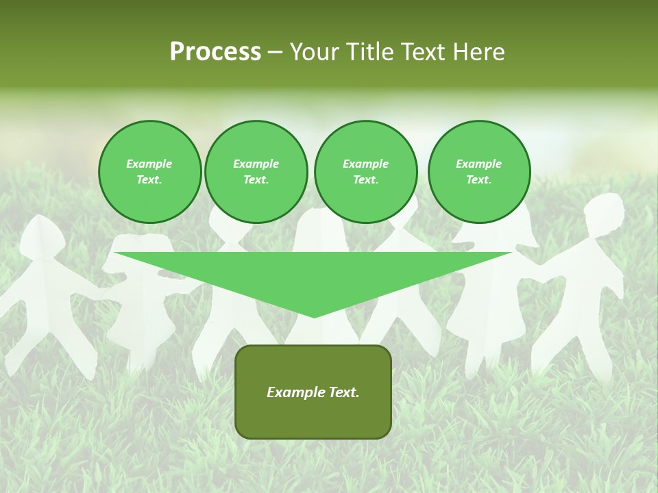 Collective Relationship Silhouette PowerPoint Template