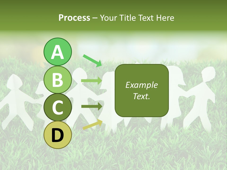 Collective Relationship Silhouette PowerPoint Template