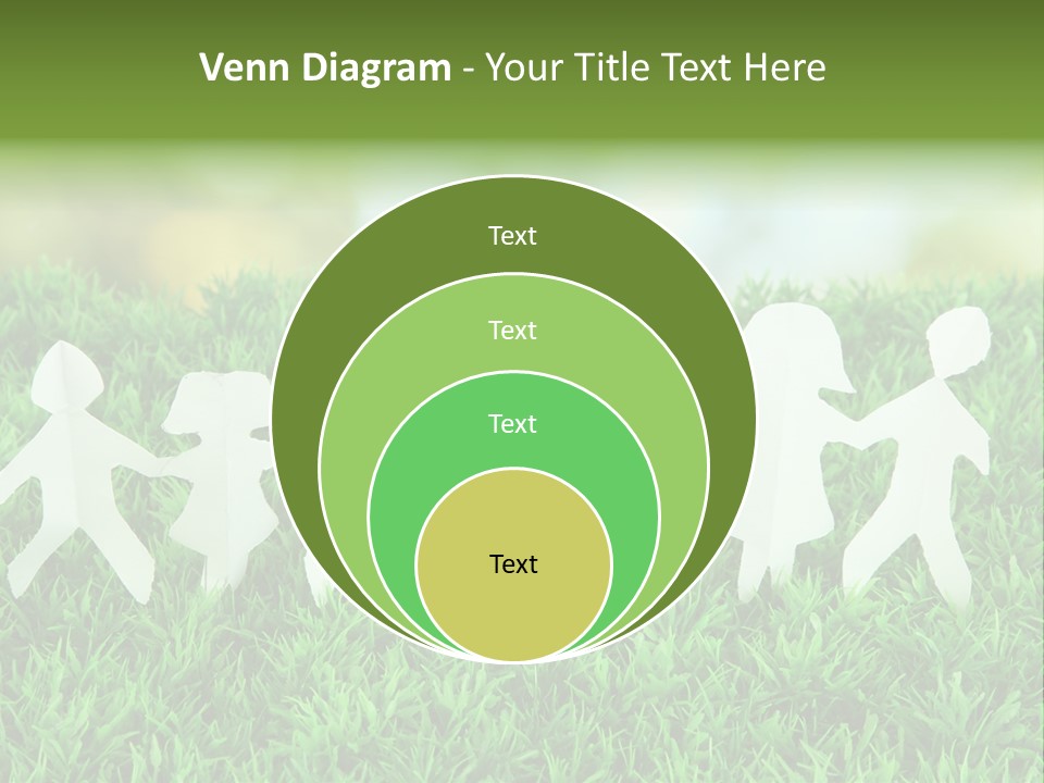 Collective Relationship Silhouette PowerPoint Template