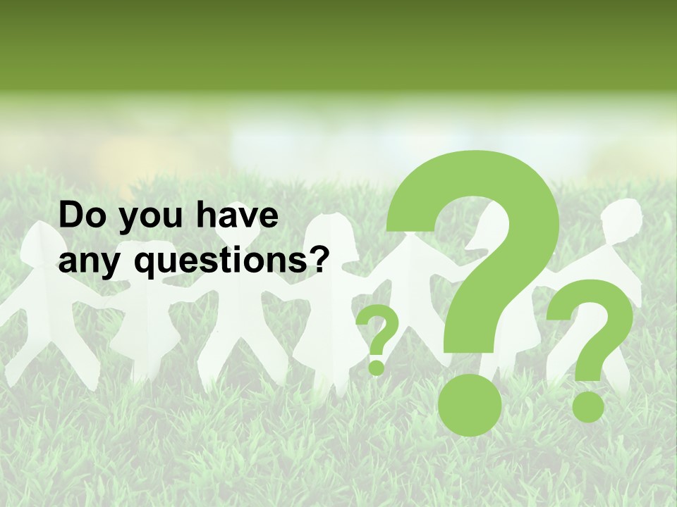 Collective Relationship Silhouette PowerPoint Template