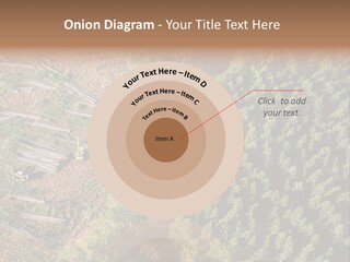 Pine Trees Rural Harvesting PowerPoint Template