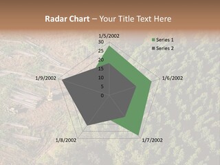 Pine Trees Rural Harvesting PowerPoint Template