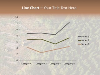 Pine Trees Rural Harvesting PowerPoint Template