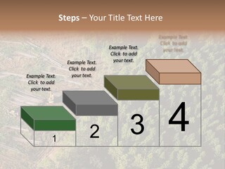 Pine Trees Rural Harvesting PowerPoint Template